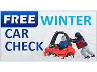 FREE winter check with every M.O.T! Mechanic/repairs/oil/wipers/engine