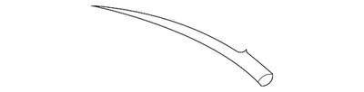 Genuine Mitsubishi Filler Tube 1742A021