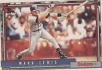 1992 Topps Micro - Mark Lewis #446