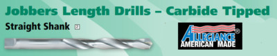 29x1-3/4 STR.SHK.WIRE G CT JOB.L DRILLS-AL. AMERICAN ITEM NO. 2990129(FT)