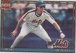 1991 Topps Micro - Tim Teufel #302