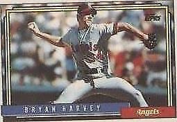 1992 Topps Micro - Bryan Harvey #568