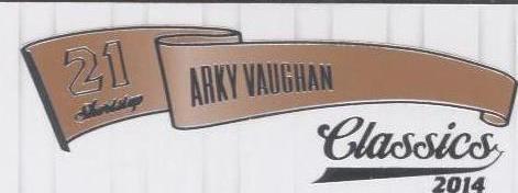 2014 Panini Classics - Arky Vaughan #9