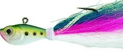 SPRO Bucktail Jig 6 oz. Hair Jig Rockfish, Halibut, Ling Cod, & Flounder Lure