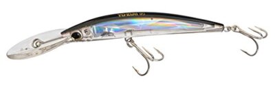 Yo-Zuri Crystal 3D Minnow Deep Diver Lure 6-Inch Silver Black