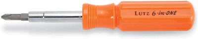 Lutz 6-in-One Screwdriver - Orange
