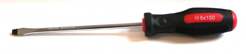 GIRAVITE CACCIAVITE CALAMITATA SL6x150mm HAKA TOOLS HKR-21-102 VANADIUM