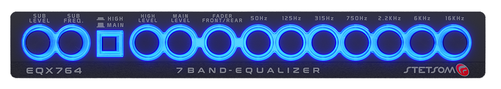 Stetsom EQX764 - 7 Band EQ Equalizer + Same Day Shipping from USA!