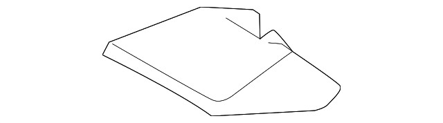 2015-2019 Ford Transit Radiator Air Deflector Seal - Front