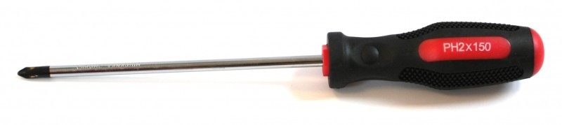 GIRAVITE CACCIAVITE CALAMITATA PH2x150mm HAKA TOOLS HKR-21-112 VANADIUM