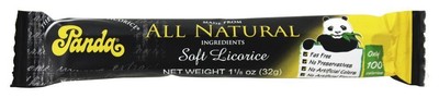 Panda Licorice Bars  Natural  Case of 36  1125 oz