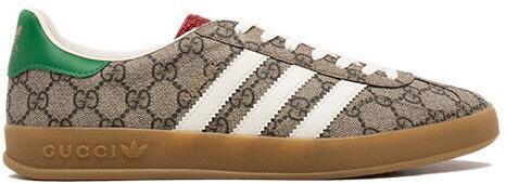 Size 9 - adidas Gucci x Gazelle Beige GG Monogram for sale Size 9 - adidas Gucci x Gazelle Beige GG Monogram for sale