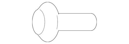 Genuine  Manifold Absolute Pressure Sensor Screw -W506843-S439