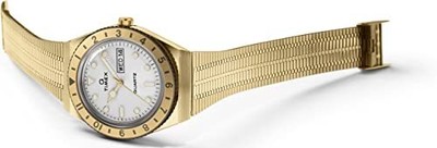 Pre-owned Timex Watch  Q Cream Dial Tw2u95800 Yellow Gold 138