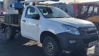 2016 ISUZU D MAX CHEERY PICKER SPARES OR REPAIRS PRICE IS PLUS VAT