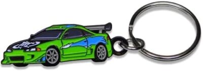 SR1 Performance Paul Walker's Mitsubishi Eclipse Keychain - Fast & Furious...
