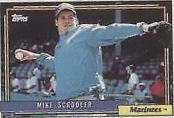 1992 Topps Micro - Mike Schooler #28