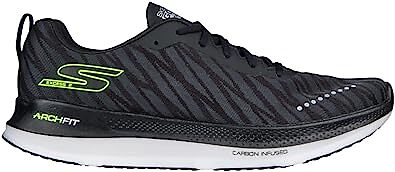 

Мужские кроссовки Skechers Go Run Arch Fit Razor Excess 2, черные, средний размер 12,5 D США, Черный