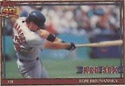 1991 Topps Micro - Tom Brunansky #675