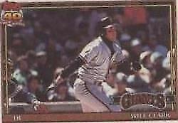 1991 Topps Micro - Will Clark #500