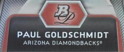 2012 Bowman Platinum - Paul Goldschmidt #CES-PG