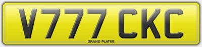 V777 CKC NUMBER PLATE VICK C VICKY REG VICTORIA REGISTRATION FEES INCLUDED VICKS