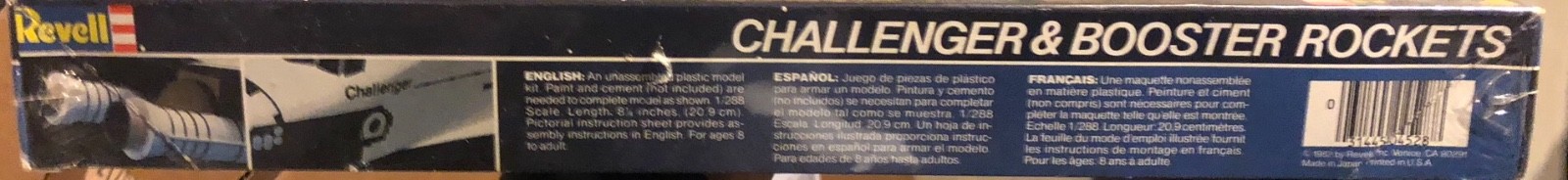 Revell Challenger & Booster Rockets 1/288 FS ‘Sullys Hobbies’