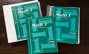 Complete Kit 1994: 1st Edition (Saxon Math 1 - Paperback, by LARSON - New h