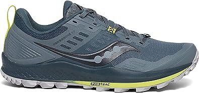 

Мужские кроссовки для трейлраннинга Saucony Peregrine 10, сталь, 8 D, средний размер США, Steel