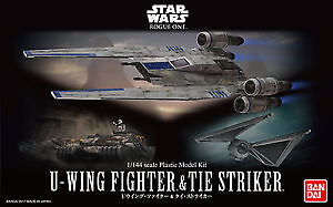 U-Wing Fighter & Tie Striker Rogue One: A Star Wars Story, Bandai Hobby 1/144