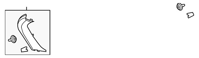Genuine Ford Side Trim FT4Z-5842410-AA