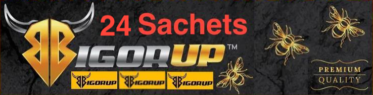 🔥 BigorUp 24 Sachets ⭐️ Big or Up 🔥 Bigor Up 24 Sachets - Package of 24 🔥 NEW