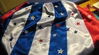 Wonder Woman Satin Cape (Video Cape In Motion)