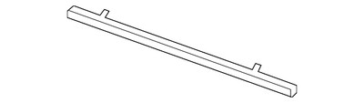 Genuine  Sunshade Assembly-R/Wdo I/S                   *Dark Titanium 15933428