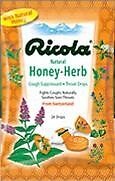 Ricola капли от кашля - медовые травы, 24 пастилки