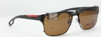 Custom Made for PRADA VPS52G-57X17-T Polarized Clip-On Sunglasses (Eyeglasses No