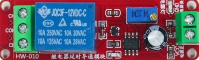 5 Pcs  -   DC 12V NE555 Timer Switch Adjustable Disconnect Delay Relay Module