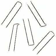 888 Display USA Silver or Gold U-Pins Jewelry Display Chain Pad Showcase