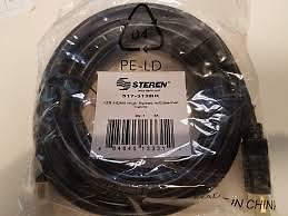 Steren  Heavy Duty- High Speed HDMI Cable, 12- Feet,  ( 1- Per Pack)