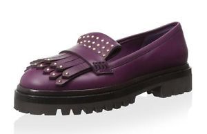 Zapatos planos y Oxford de cuero para mujer Alexander McQueen