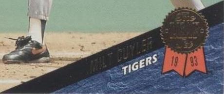 1993 Leaf - Milt Cuyler #38