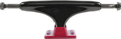 TENSOR REG ALLOY 5.25 BLK/RED TRUCKS SET