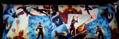 NEW Captain Marvel Travel Play Pillow Collectible Captain Marvel