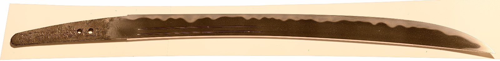 Wakizashi zaimei Dewa Daijo Fujiwara Kunimichi NBTHK hozon Yanagawa koshirae