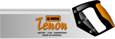 Segaccio Dorso Passo 13 denti Manico ABS Gman 153H12-300