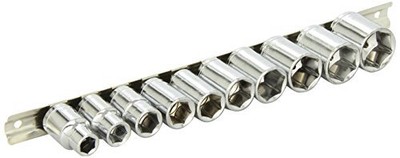Performance Tool    1906    10 Pc 1 2In Dr Socket Set   Mm