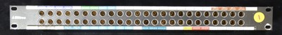 Bittree Video Patch Bay 1RU 2x24 with Jack Modules (#1)
