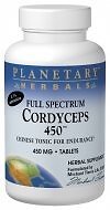 Planetary Herbals Full Spectrum Cordycepts 450 60 таблеток