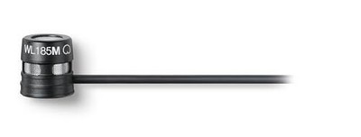 Shure WL185MB/C-LM3 1 Cm Condenser Lavalier Black Cardioid Lemo Termination