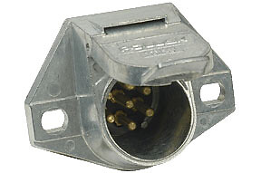 Pollak 11720 7-way Connector Socket